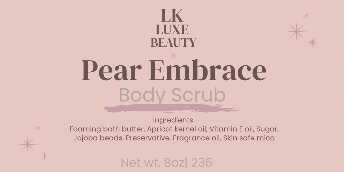Pear Embrace Body Scrub