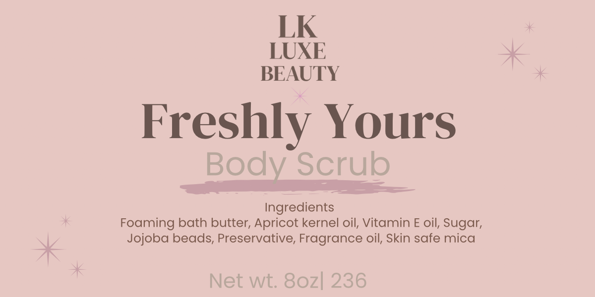 Freshly Yours Body Scrub