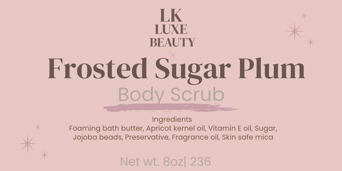 Frosted Sugar Plum Body Scrub