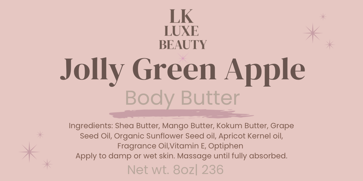 Jolly Green Apple Body Butter