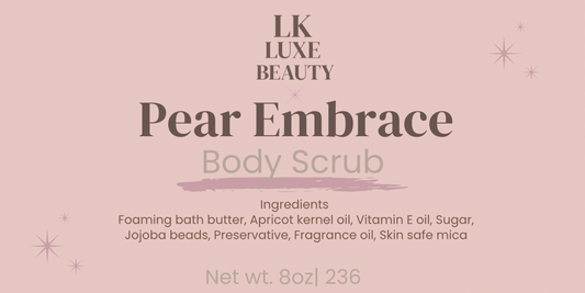 Pear Embrace Body Scrub