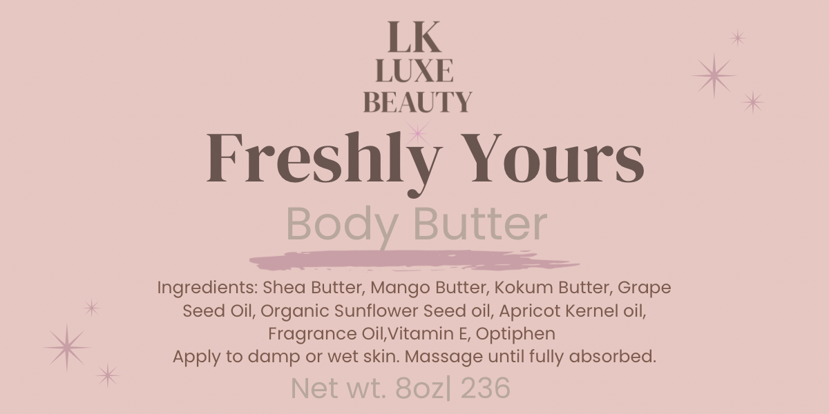 Freshly Yours Body Butter