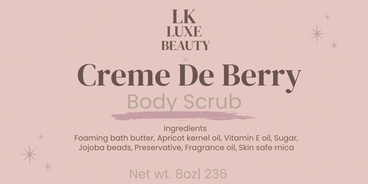 Crème De Berry Body Scrub