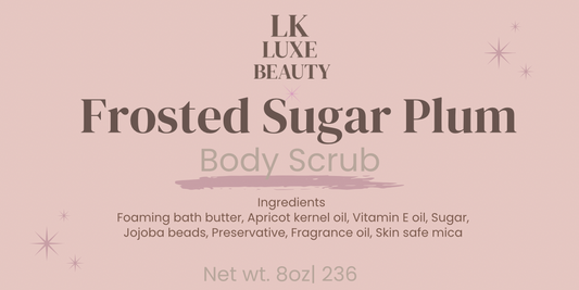 Frosted Sugar Plum Body Scrub
