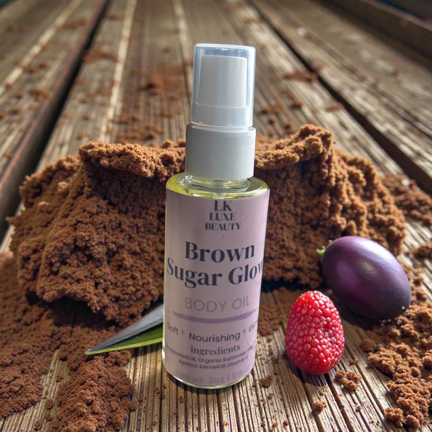 Brown Sugar Glow Body Oil (Inspired by BBW Brown Sugar Fig )