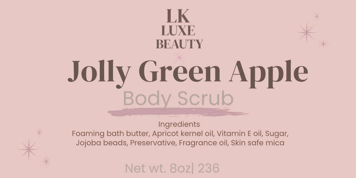 Jolly Green Apple Body Scrub