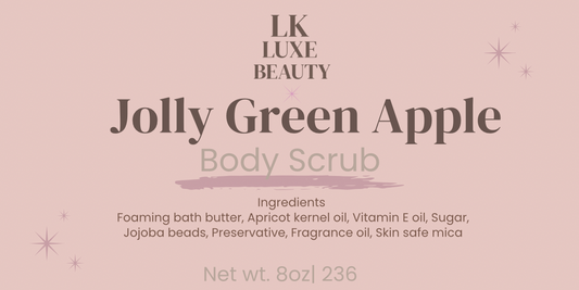 Jolly Green Apple Body Scrub