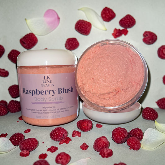 Raspberry Blush Foaming Body Scrub